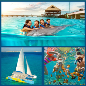 isla mujeres + encounter con delfines